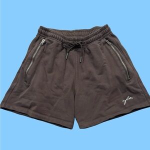 YoungLA Dark Brown Athletic Shorts